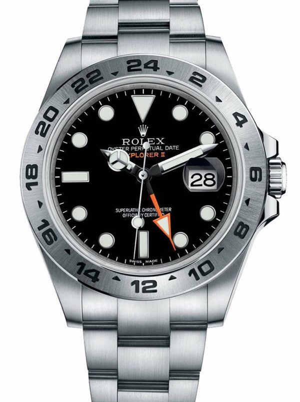 Rolex Explorer II Black Replica 42mm 216570BKSO