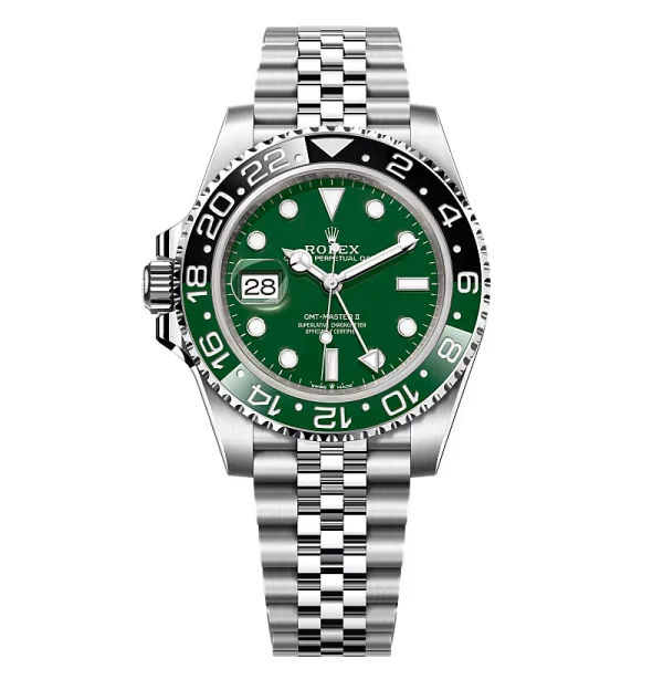 Superclone Rolex GMT Master II 40 mm 126729VTNR Jubilee Absinthe