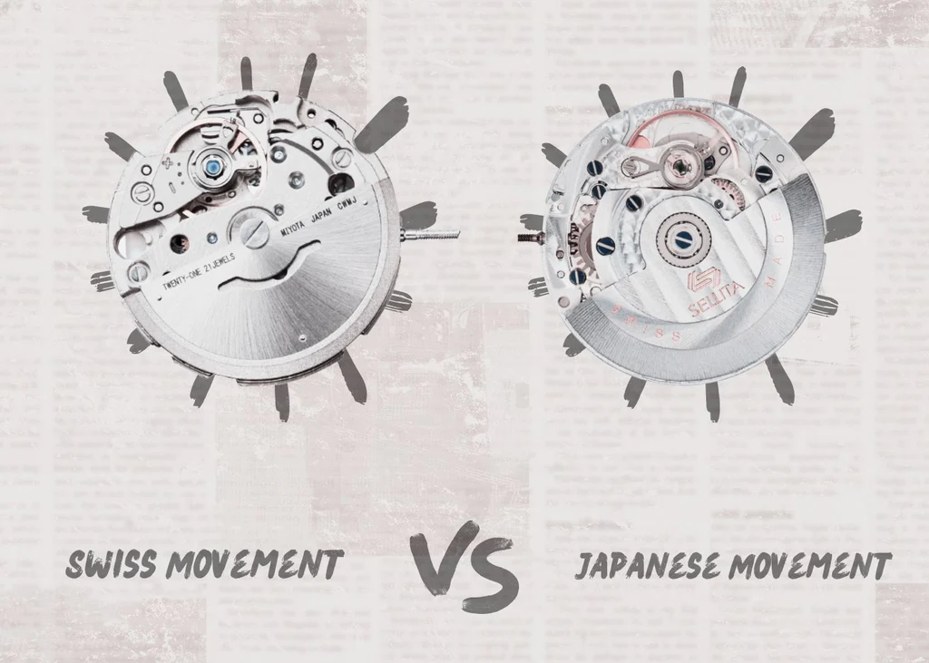 Swiss vs Japanese movement Rolex replica